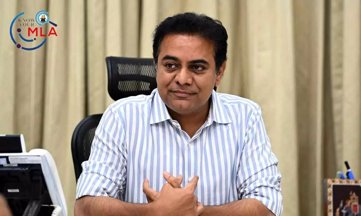 KTR concerned over alarming decline in Telanganas IT exports