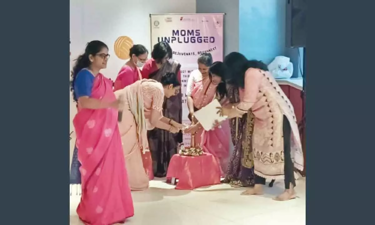 ‘Moms Unplugged’: Meet held to promote mental health, well-being among mothers