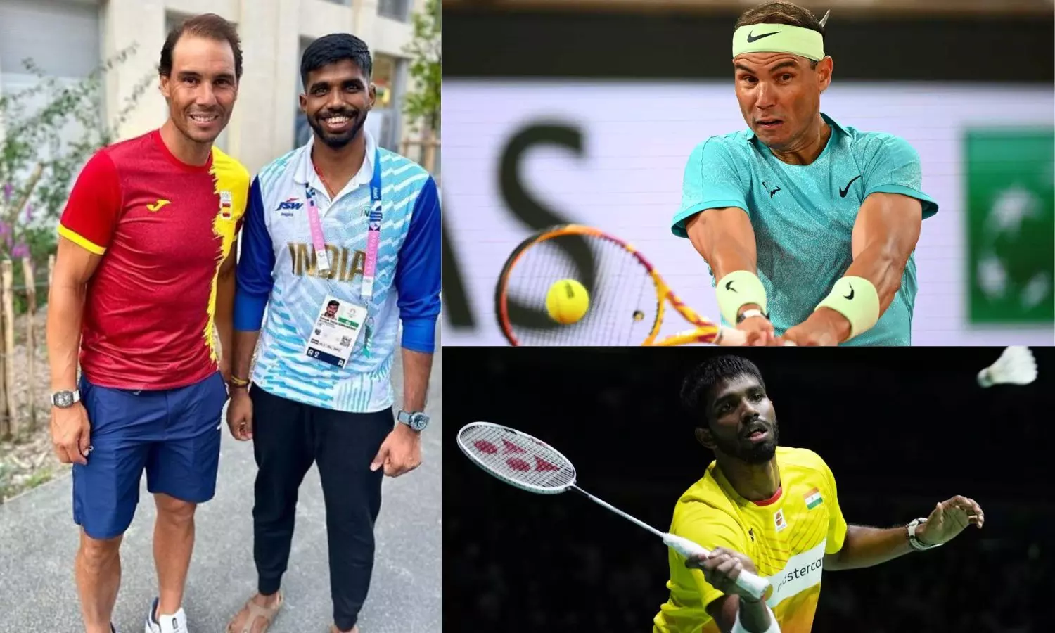 Paris Olympics 2024: Indian athletes reach Olympic Games Village; Indian athletes have fan moments with Rafael Nadal