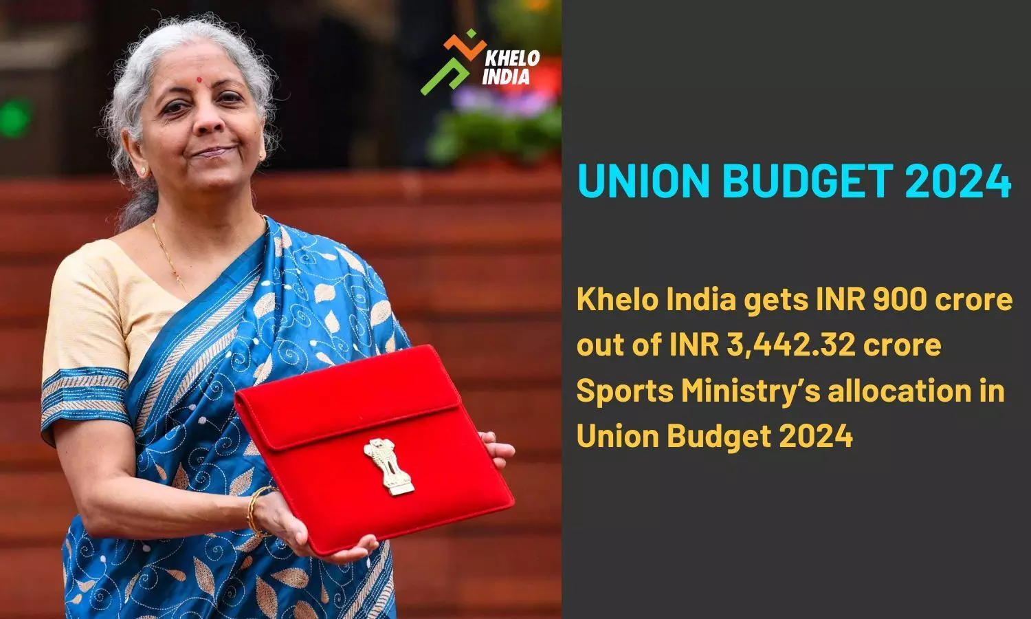 Khelo India gets INR 900 crore out of INR 3,442.32 crore Sports Ministry’s allocation in Union Budget 2024