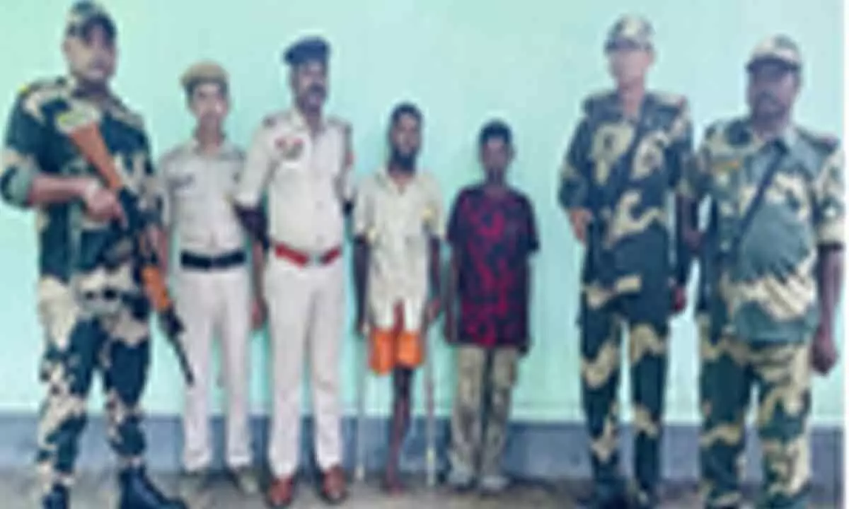 Six more Bangladeshis held in Tripura for illegal entry