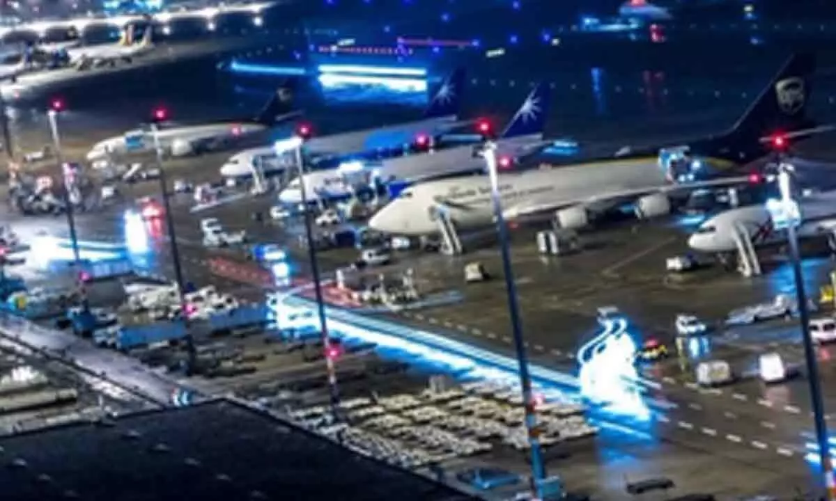 Climate activists paralyse air traffic at German airport