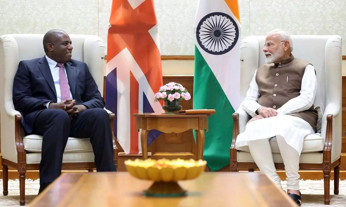 Welcome desire to conclude mutually beneficial FTA, PM Modi tells visiting UK Foreign Secretary