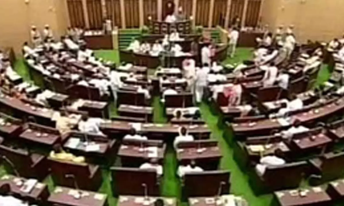 BJP stages walkout from Telangana Assembly over resolution against Budget