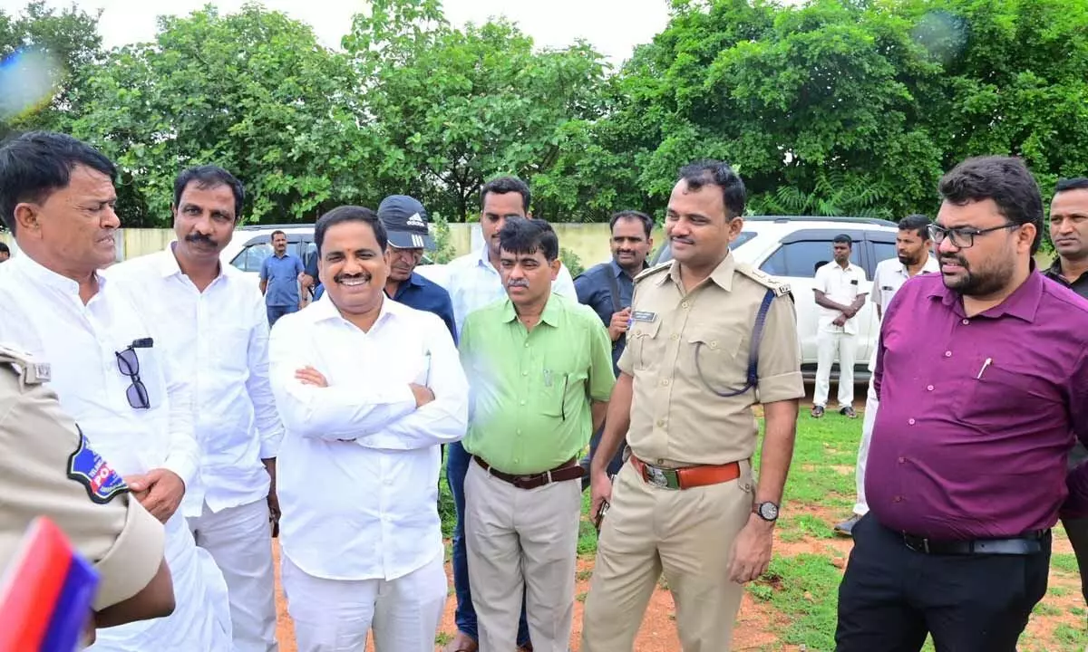 MLA, Collector, and SP Review Arrangements for Chief Ministers Visit