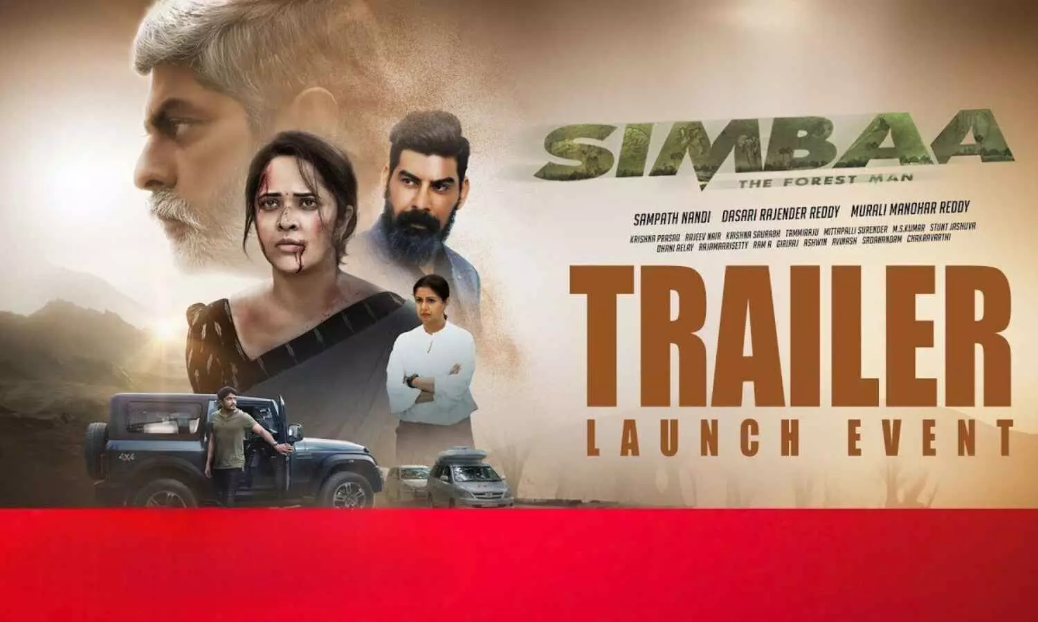 ‘Simbaa’ Trailer: Anasuya Bharadwaj Tackles Environmental Issues in High-Stakes Drama