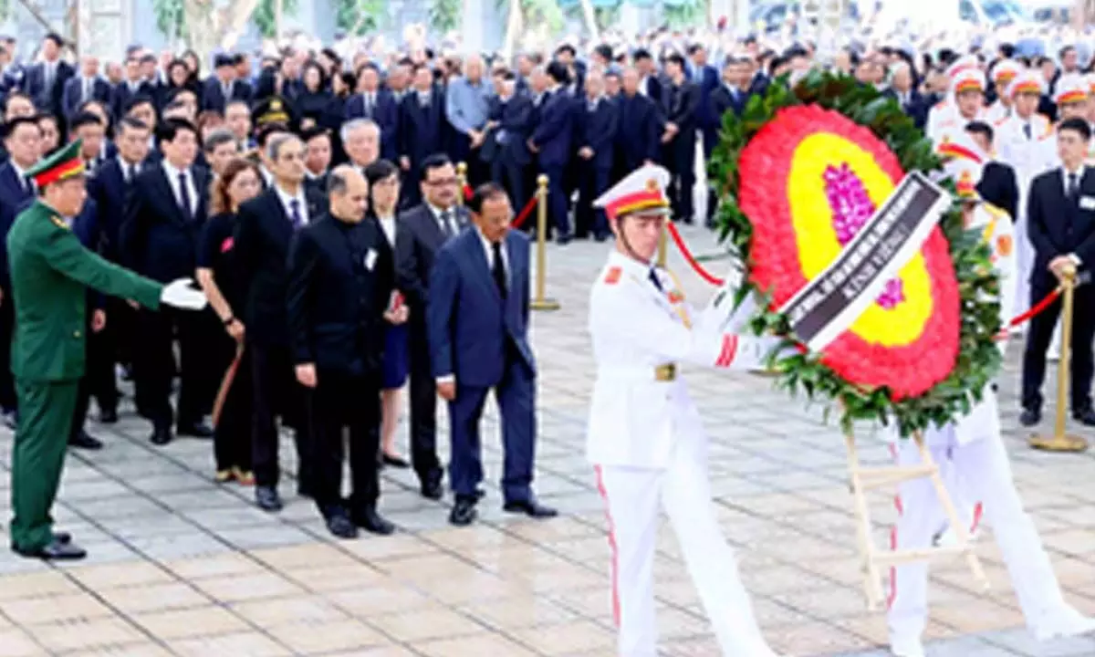 NSA Doval attends state funeral of Nguyen Phu Trong in Hanoi, holds talks on strengthening India-Vietnam strategic ties