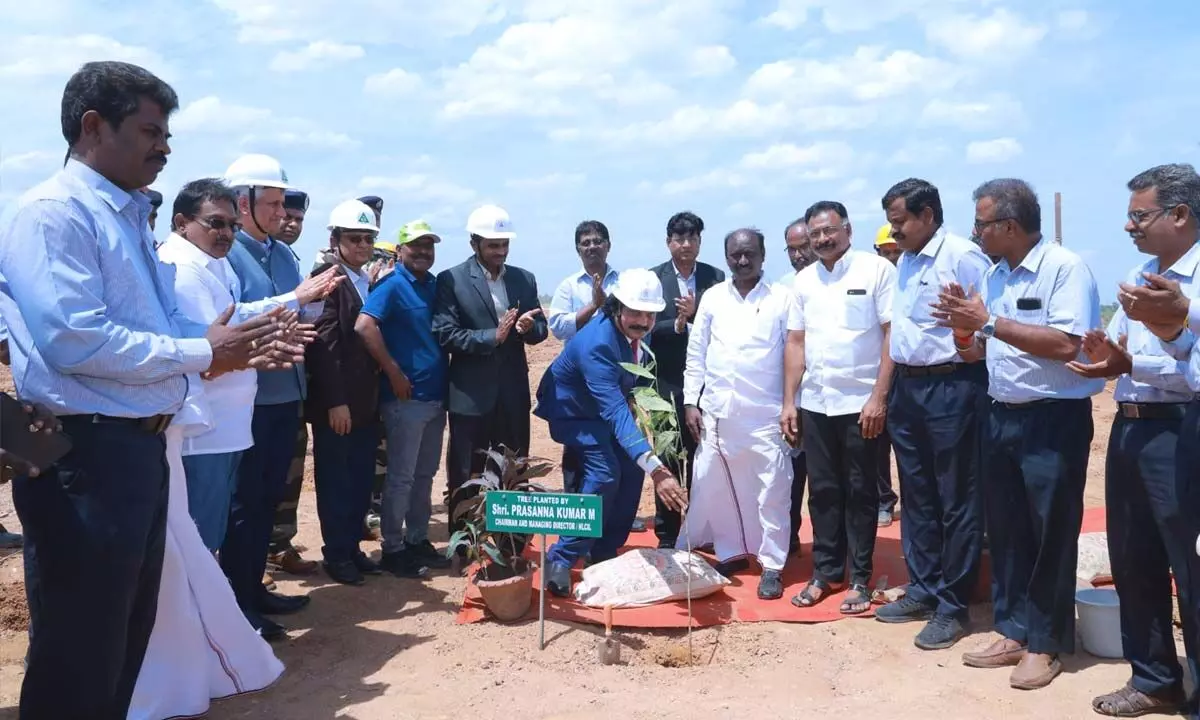 NLCIL Undertakes Mass Tree Plantation Drive To Commemorate Vriksharopan Abhiyan- 2024