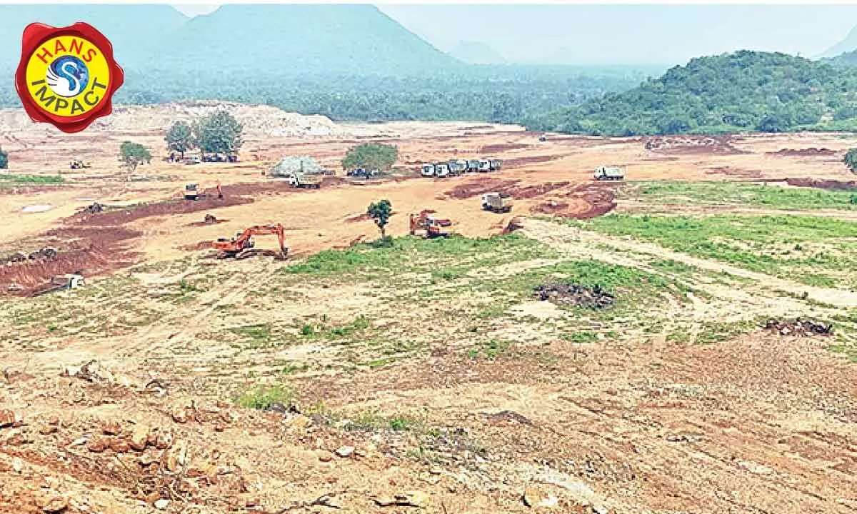 A view of Vissannapeta land located in Anakapalli district