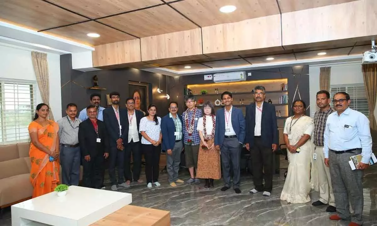 The participants at an expert talk at PVKK Institute of Technology in Anantapur on Thursday