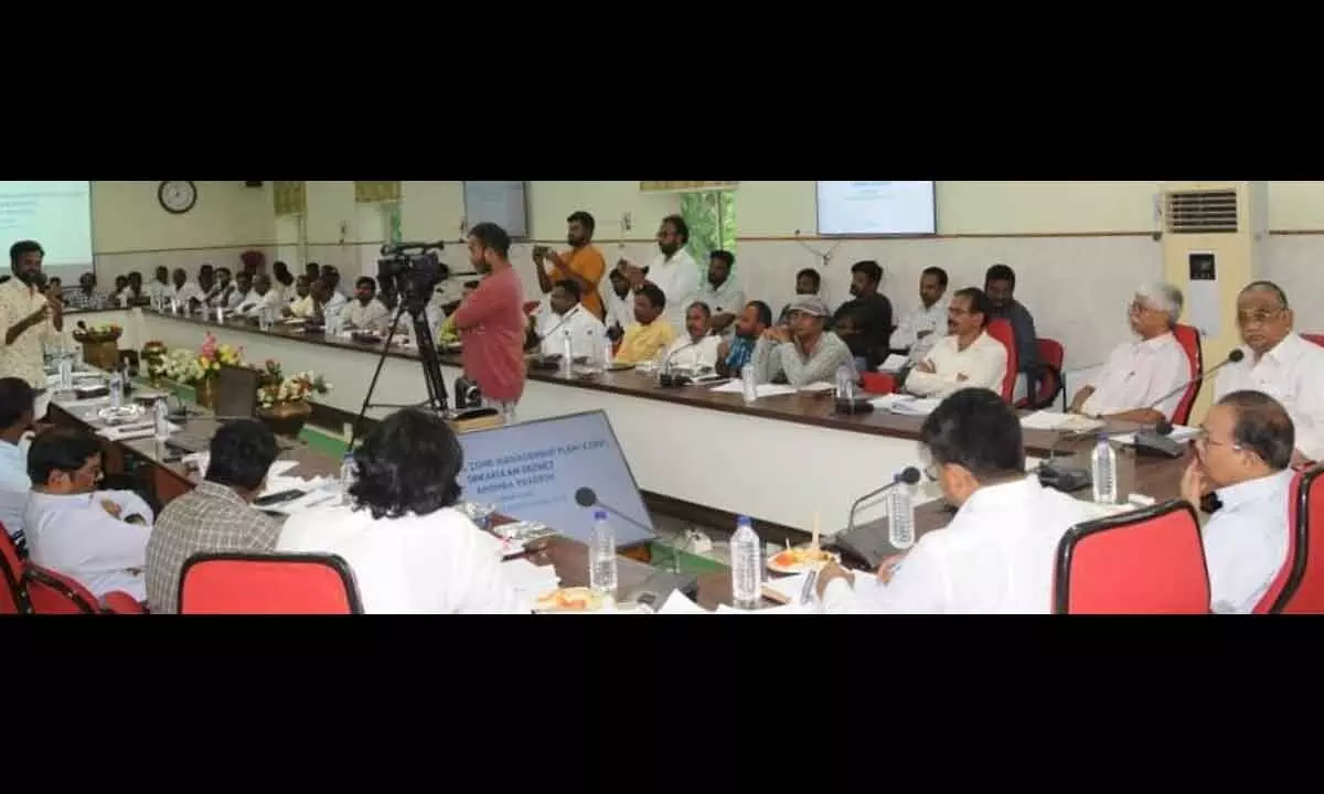 Public hearing held on CRZ at collector’s office in Srikakulam on Thursday