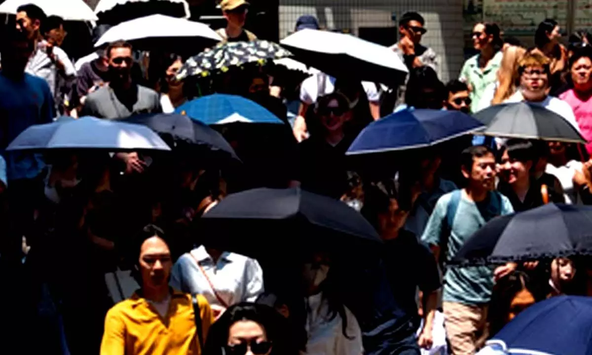 Japan weather agency warns of heatstroke