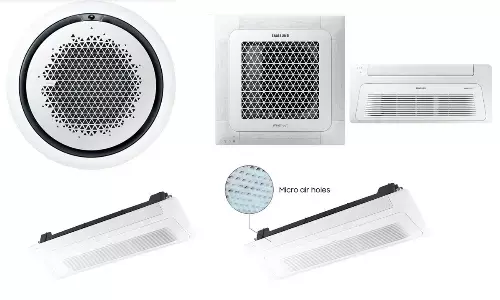 Samsung India Launches New range of ACs featuring WindFree™ and 360o Bladeless Technology in Chilled Water-Based Cassette Units