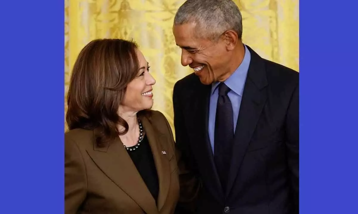 Obama endorses Harris White House bid