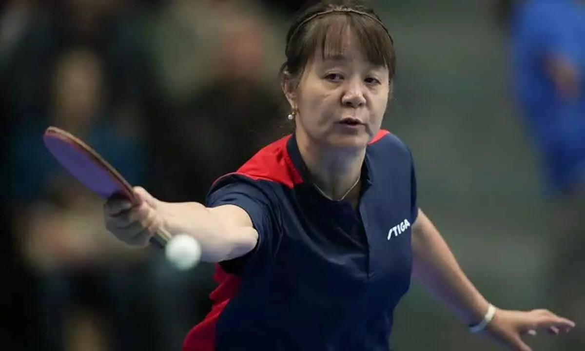 Chinese-Chilean table tennis player to make Olympics debut at age 58 in Paris Games