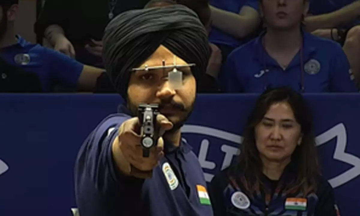 Paris Olympics: Sarabjot, Arjun fail to qualify for mens 10m Air Pistol final