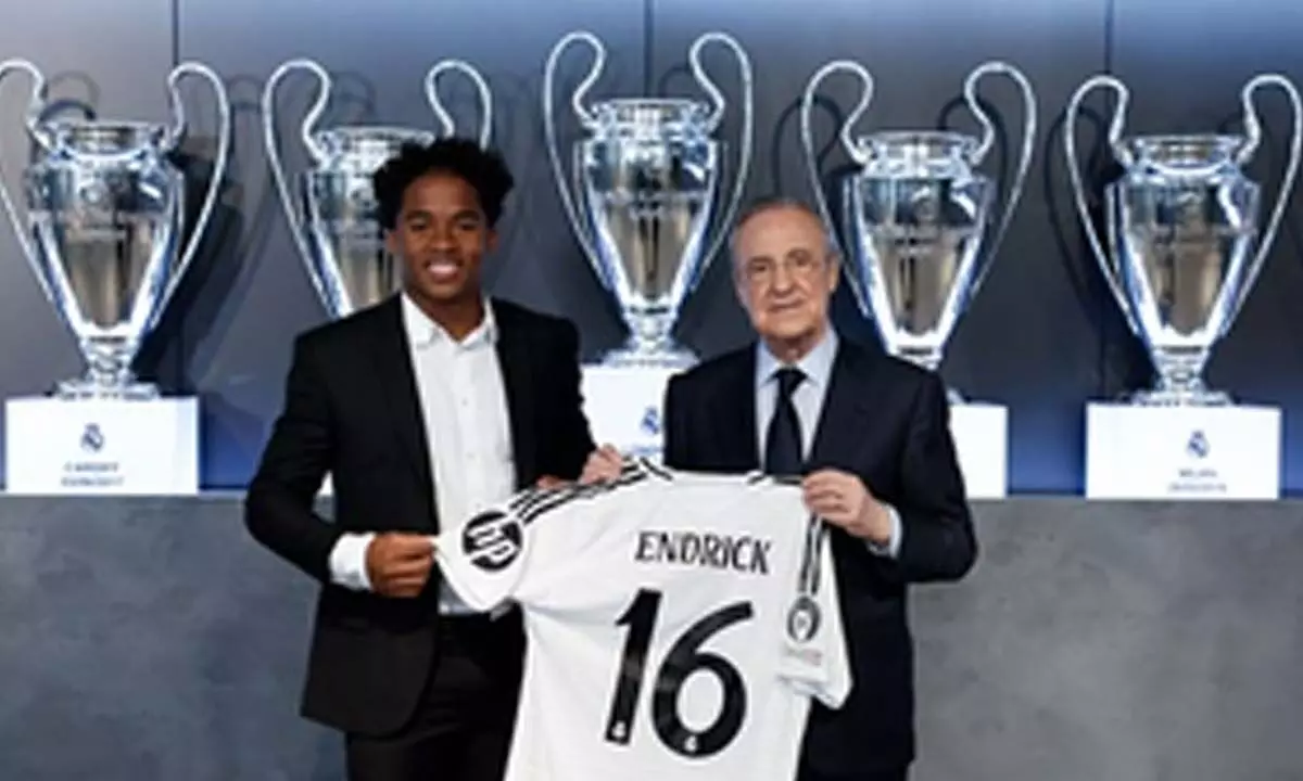 Football: Real Madrid unveil Brazilian sensation Endrick; signs six-year contract