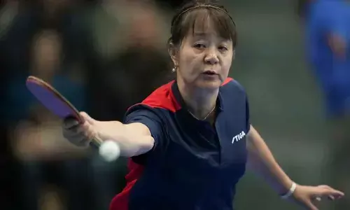 Chinese-Chilean table tennis player to make Olympics debut at age 58 in Paris Games