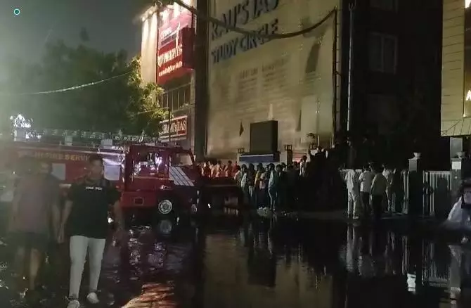 Three Students Die After Flooding At West Delhi Coaching Center Basement