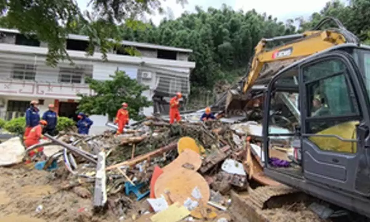 Death toll rises to 15 after landslide hits central China village