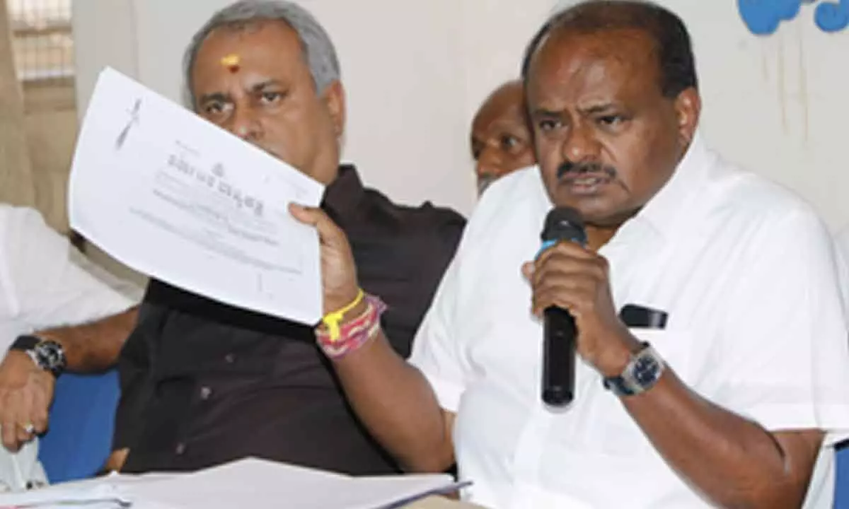 ‘Conflict’ with Centre won’t resolve K’taka issues: Kumaraswamy