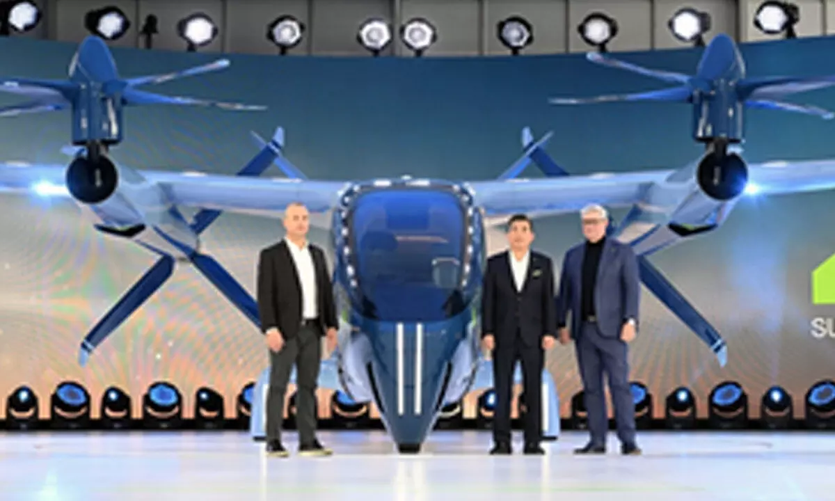 Hyundai, Kia showcase integrated air taxi service tech