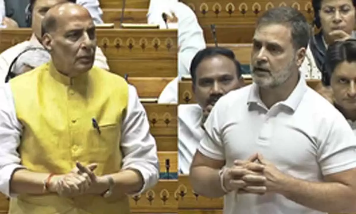 LS face-off: Agnipath scheme sparks heated debate between Rahul Gandhi and Rajnath Singh