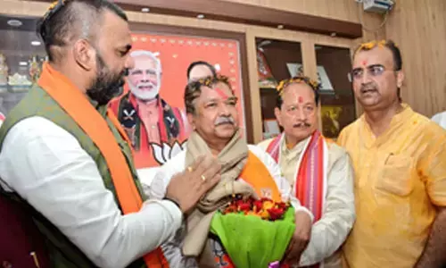 Dilip Jaiswal takes charge as Bihar BJP president