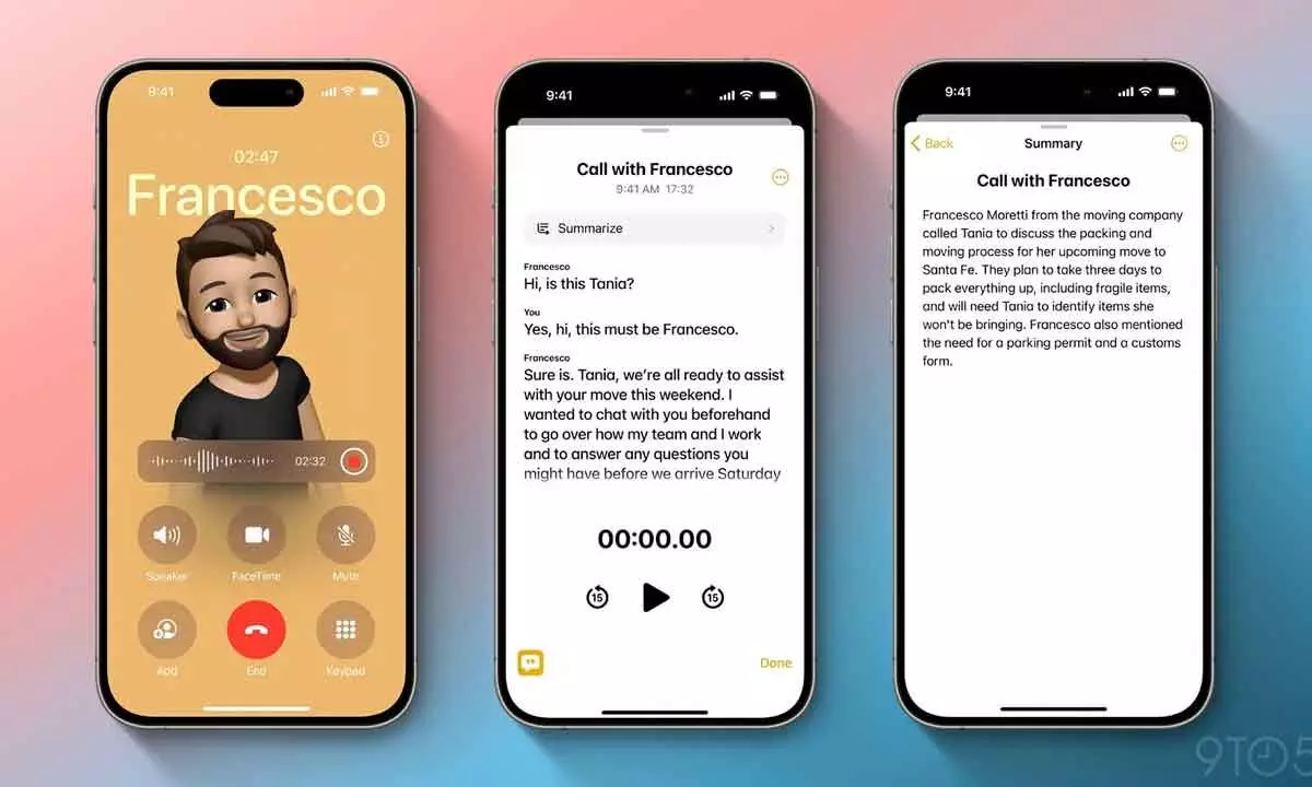 Call Recording and Transcription Now Available on iPhone with iOS 18.1