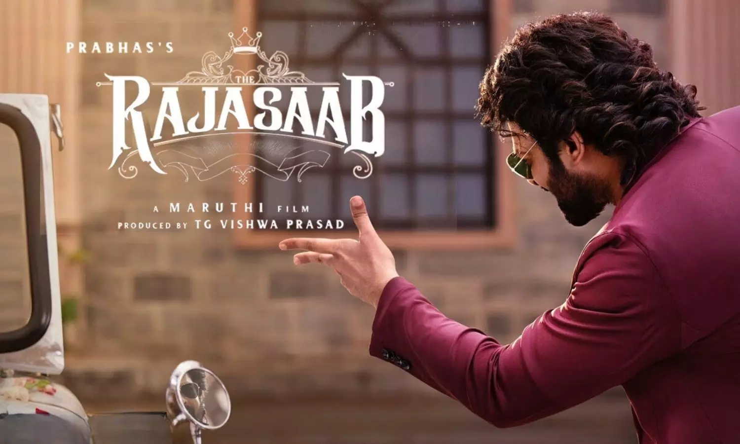 First Glimpse of The Raja Saab Reveals Prabhas as Charming Lover Boy