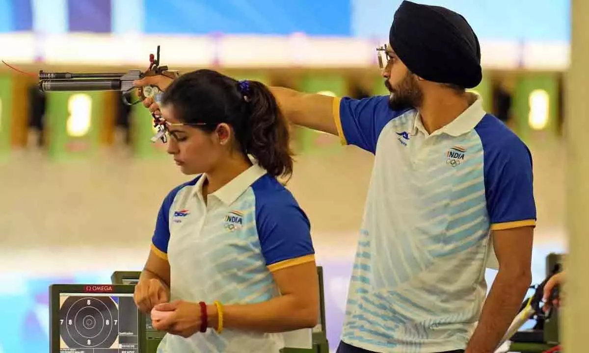 Paris Olympics 2024: Manu Bhaker and Sarabjot Singh bags Bronze Medal for India in 10m Air Pistol