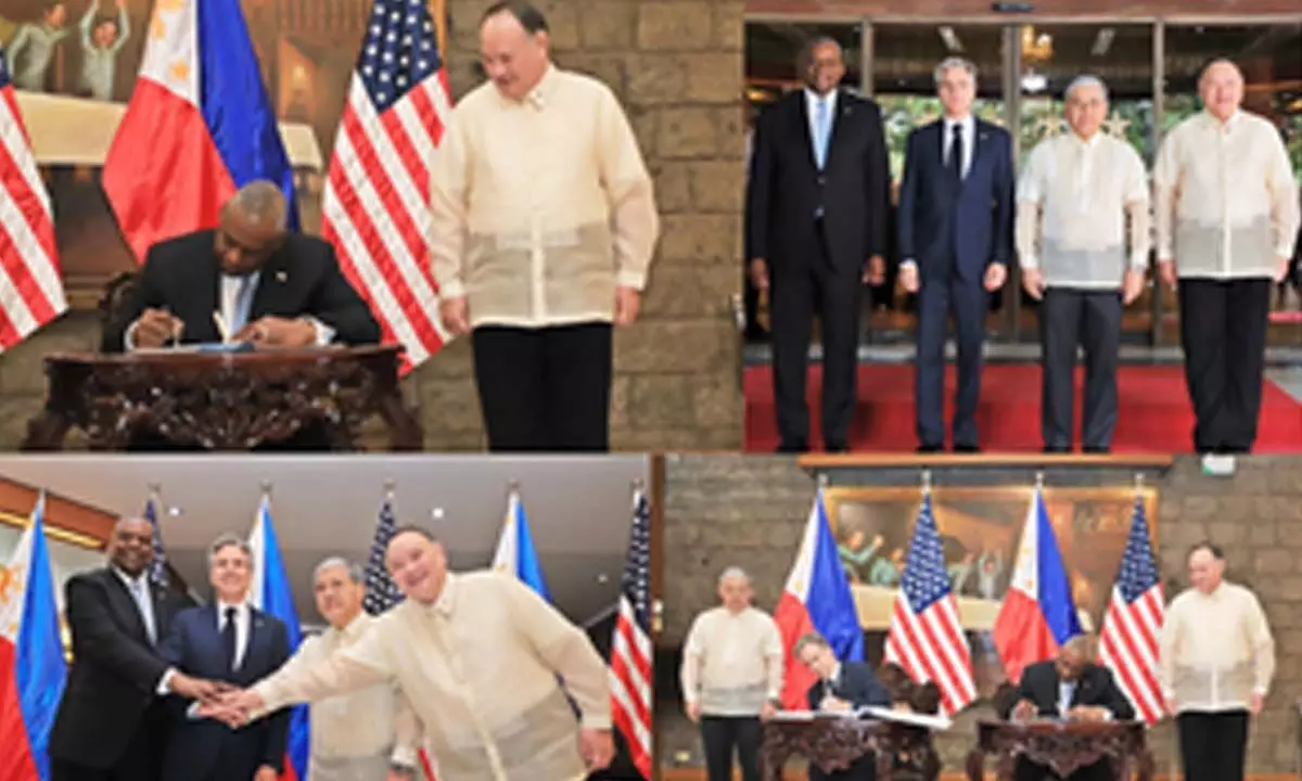 Philippines and US hold 2+2 dialogue in Manila