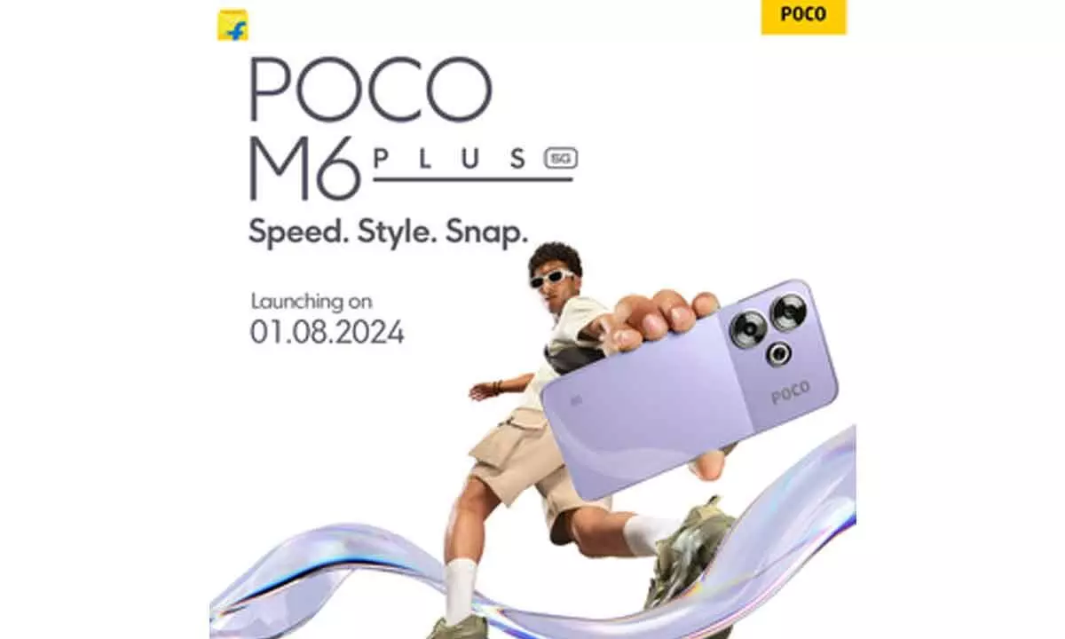 POCO M6 Plus 5G drops on August 1 with premium glass design, superior performance