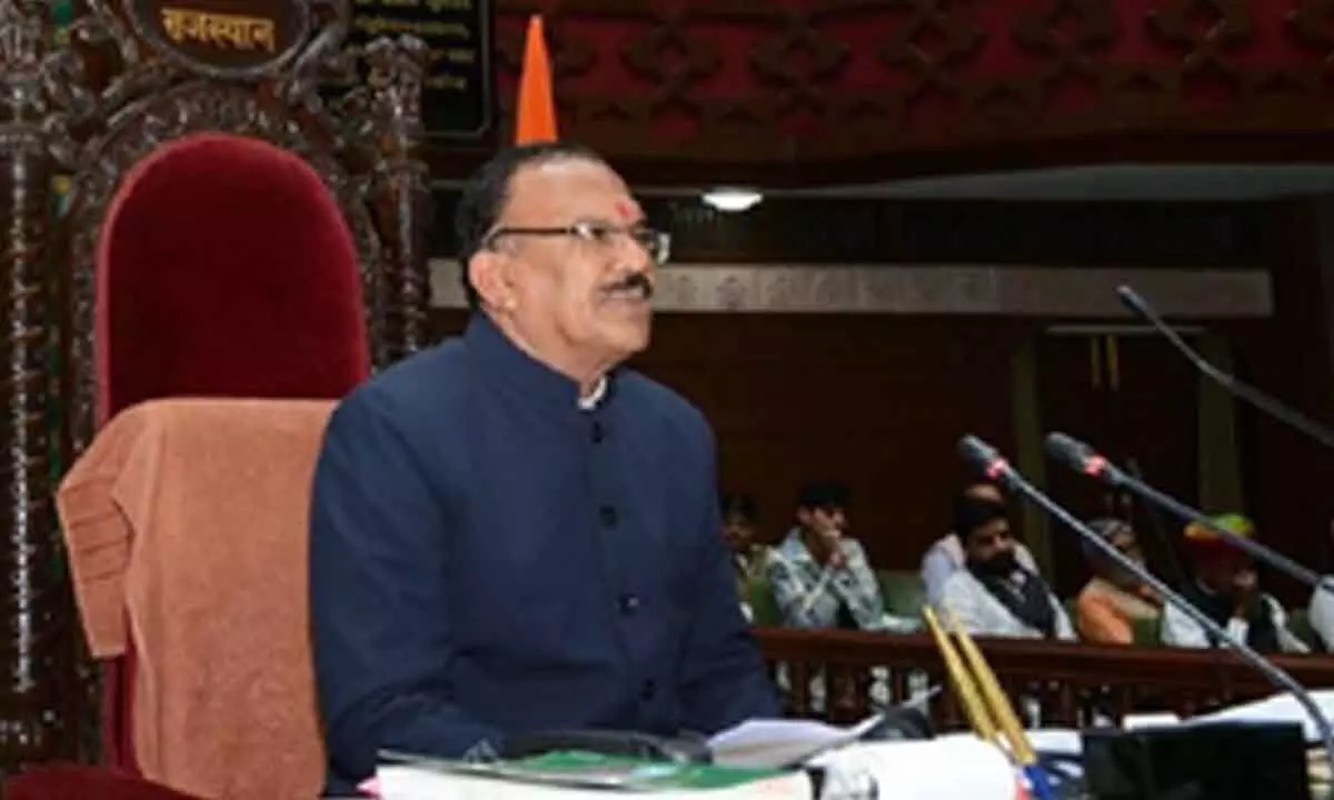 Rajasthan Speaker expresses displeasure on officials missing during Assembly proceedings