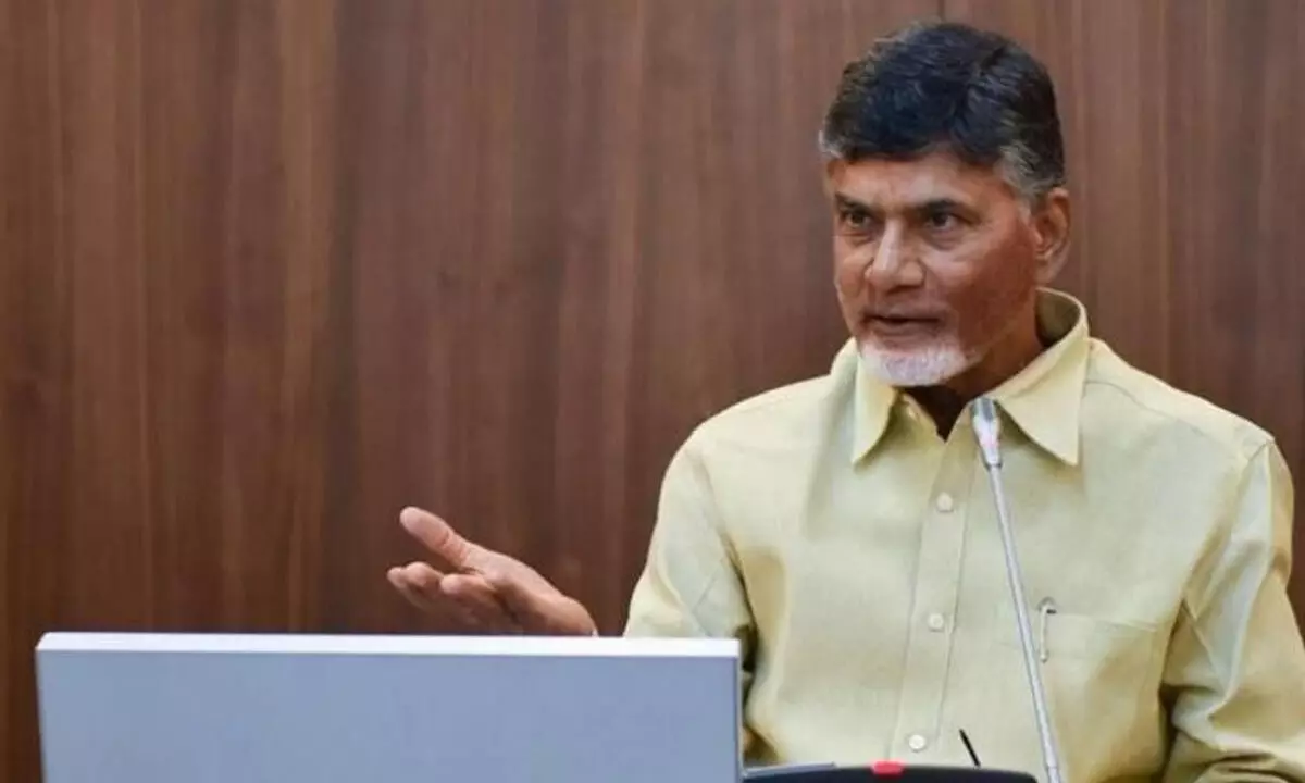 CM Chandrababu Naidu for interlinking of rivers like Golden Quadrilateral