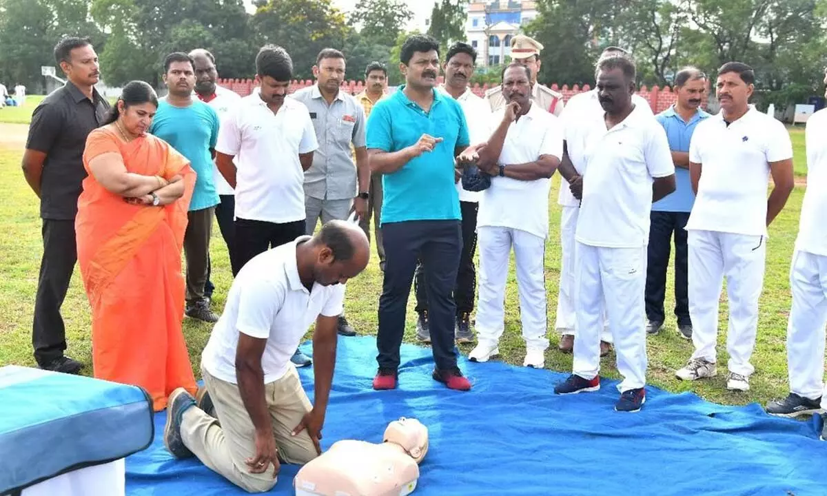 ‘Basic Life Support’ training programme held