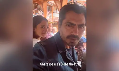 Nawazuddin Siddiqui shares daughter’s picture from her first acting workshop
