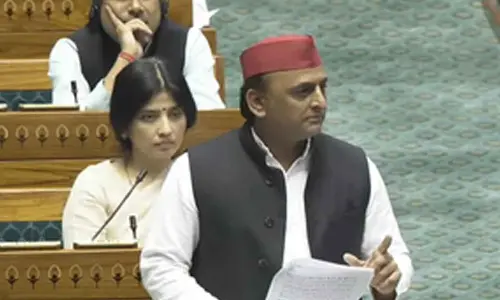 Akhilesh Yadav takes ‘Parle-G’ jibe at BJP govt in Lok Sabha