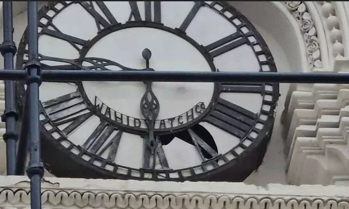 Hyderabad: Pigeons damage 135-yr-old iconic Charminar clock