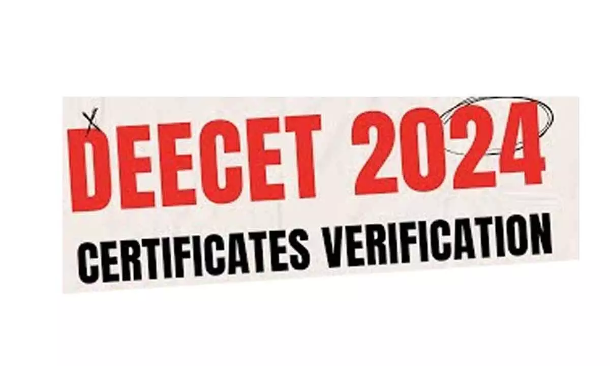 Certificate verification for DEECET-2024 from Aug 1-6