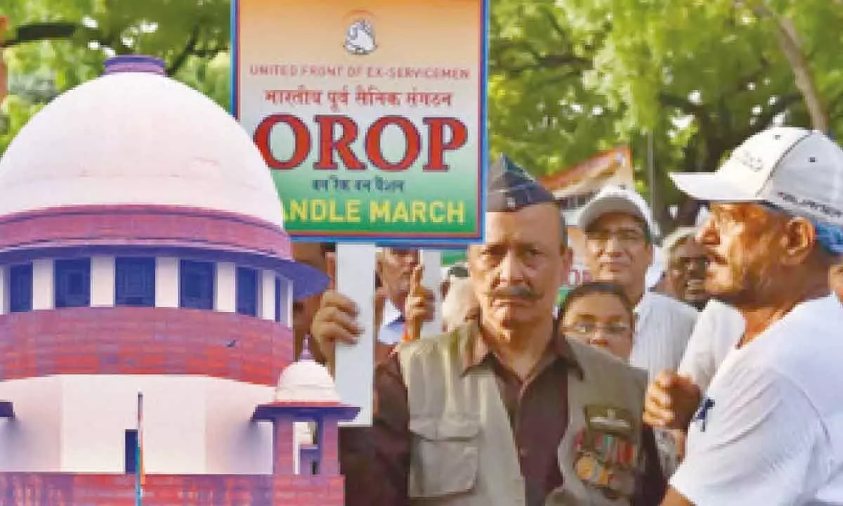 OROP: SC pulls up Centre over delay in resolving pension anomalies