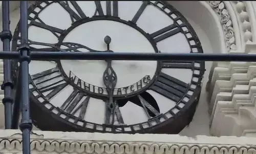 Hyderabad: Pigeons damage 135-yr-old iconic Charminar clock