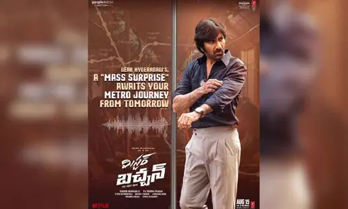 ‘Mr Bachchan’ teases Hyderabadis with a metro surprise