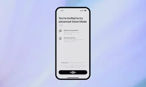 OpenAI Introduces Advanced Voice Mode for ChatGPT Plus Users