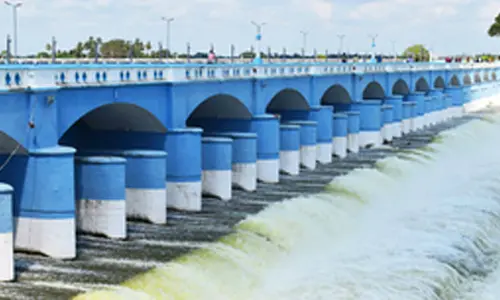 TN: Kallanai Dam opened to facilitate Kuruvai paddy cultivation in delta districts