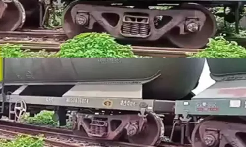 Two wagons of goods train derail in Darjeeling