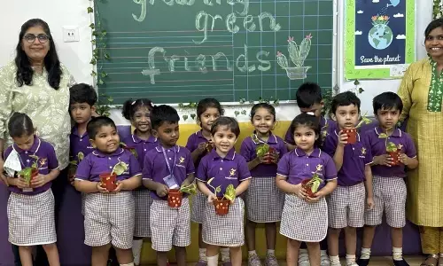 Growing Green Friends Together activity for kids organised