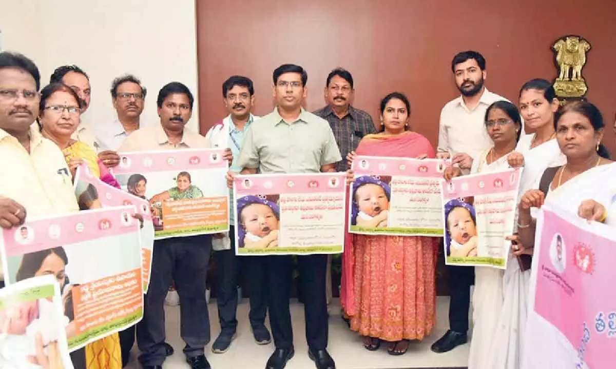 Collector unveils Breastfeeding week poster