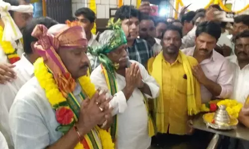 Speaker lays stone for Gokavaram-Tantikonda road