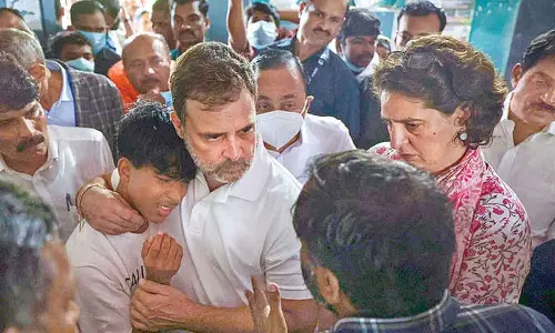 Landslides a national disaster says Rahul